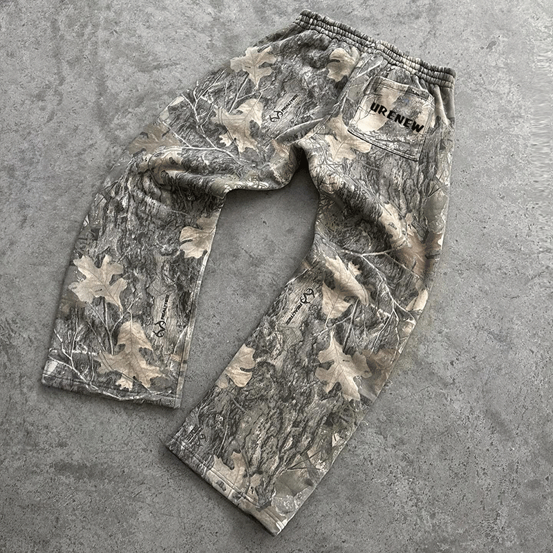 Beige printed tracksuit